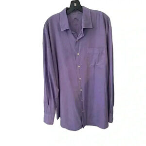 Peter Millar seaside collection men’s button up shirt lavender size XL